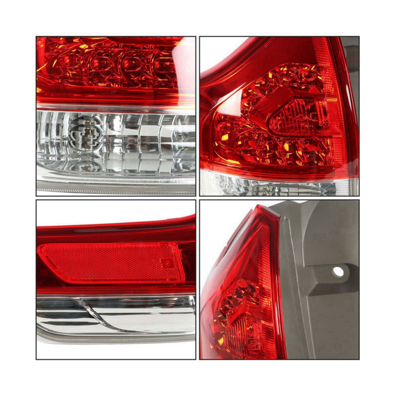 Lampu belakang mobil, aksesori lampu mobil untuk Toyota Sienna 2011-2014 81550-08030 kiri