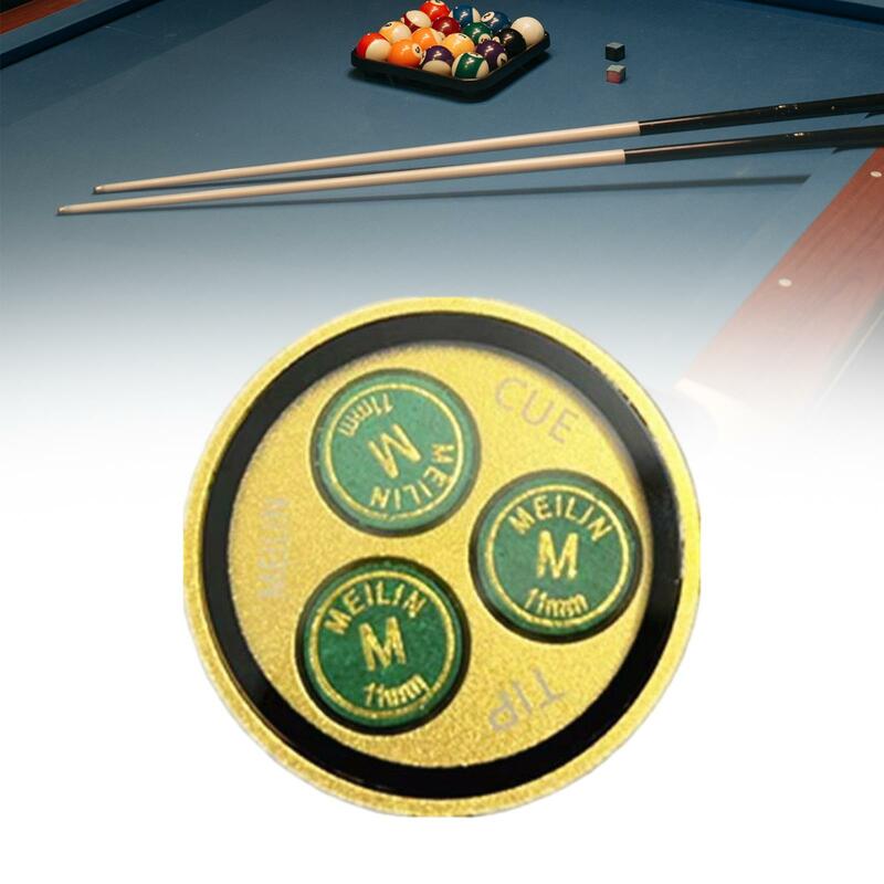 Bilhar Pool Dicas Cue, Acessórios portáteis, Play Reparação, Jogo Indoor, Snooker Rod Dicas