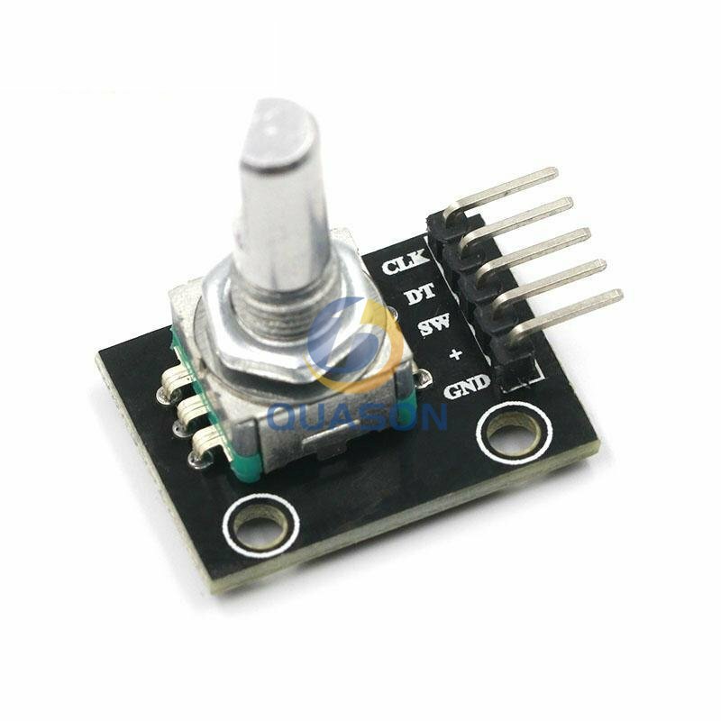 Moduł enkodera obrotowego 360 stopni dla Arduino Brick przełącznik czujnikowy płytka rozwojowa KY-040 z pinami