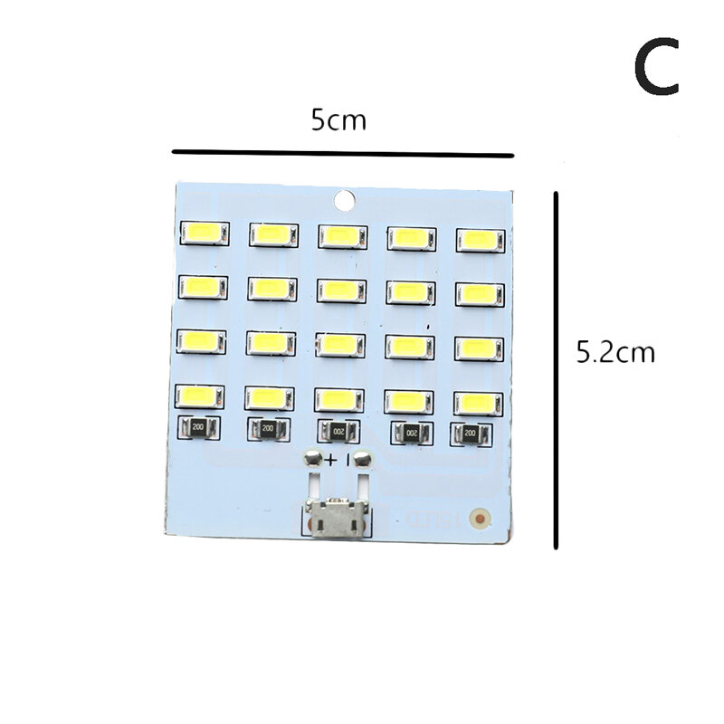 Đèn LED Chiếu Sáng Bảng Di Động USB Đèn Khẩn Cấp Ánh Sáng Ban Đêm Cắm Trại Chiếu Sáng Bảng