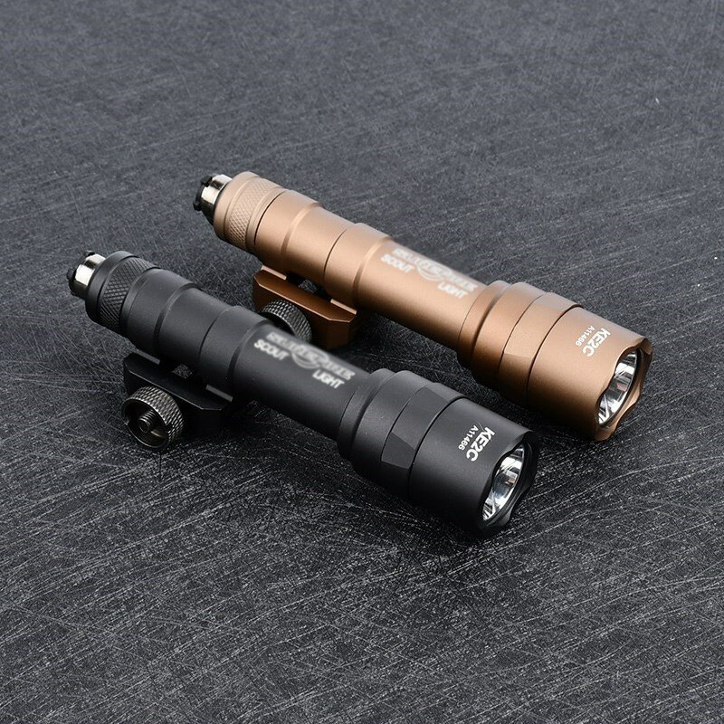WADSN SF 슈어파이어 M600 M600C M600B M600U M300 에어소프트 강력한 손전등, 전술 랜턴 토치 스카우트 라이플 총 무기 LED 라이트