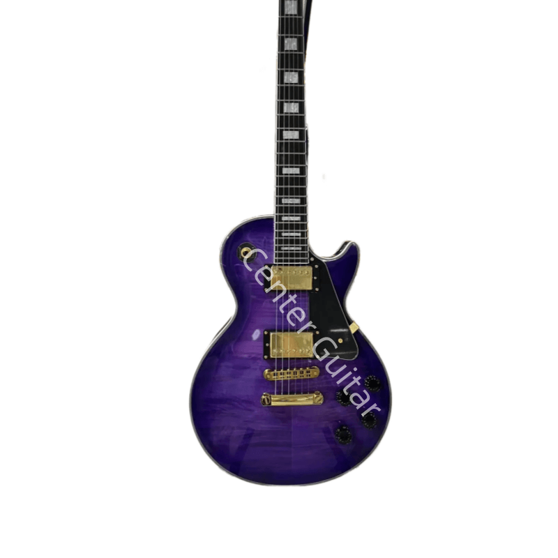 Guitarra elétrica personalizada, alta qualidade, Made in China, LP padrão, disponível em estoque, entrega gratuita