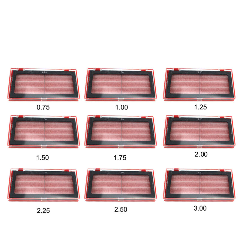 Diopter arc溶接拡大鏡レンズ、目の保護拡大鏡、12人用保護アクセサリー、0.75-3.0