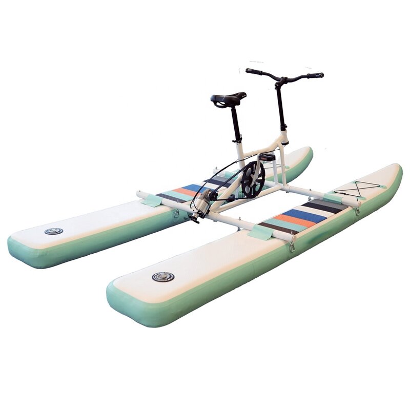 Equitação ao ar livre parte pedal cisne inflável, água bicicleta para venda, fabricante