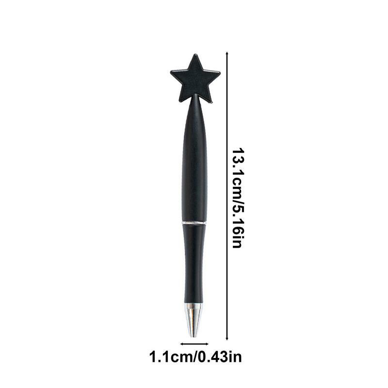 W kształcie gwiazdy długopis w kształcie gwiazdy długopis Kawaii gładki uroczy artykuły biurowe wielofunkcyjny artykuły do szkoły estetyczny
