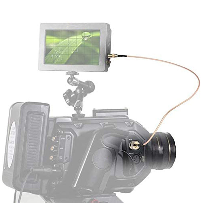 2 szt. Kabel 3G HD SDI kabel BNC 30cm 75 omów do kamer sprzęt wideo BMCC obsługuje HD-SDI kabel wideo 3G-SDI 4K 8K SDI