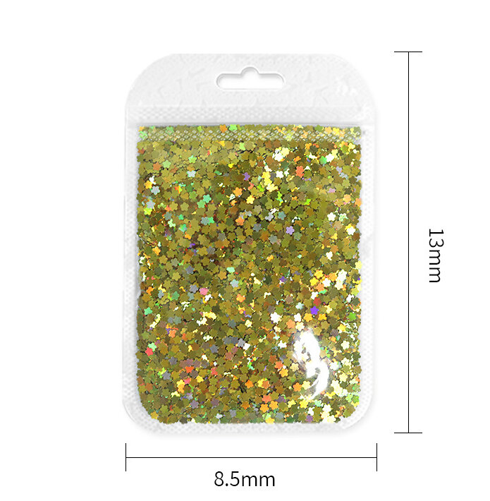 10 g/worek kwiat śliwy cekiny 3mm Nail Glitter Paillettes Laser srebrny eo-friendly PET cekiny paznokcie sztuka akcesoria do Manicure
