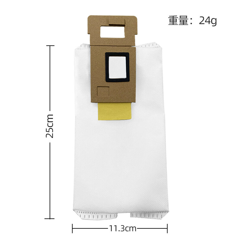 North American RockDock 3L Dust Bag Replacement For Xiaomi Roborock S7 Auto-Empty Dock Robotic Vacuum Cleaner Spare Parts