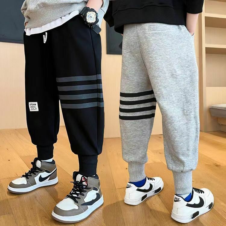 Children's Clothing Boys' Sports Pants Children's Spring and Autumn Casual Long Pants 2022 Autumn New