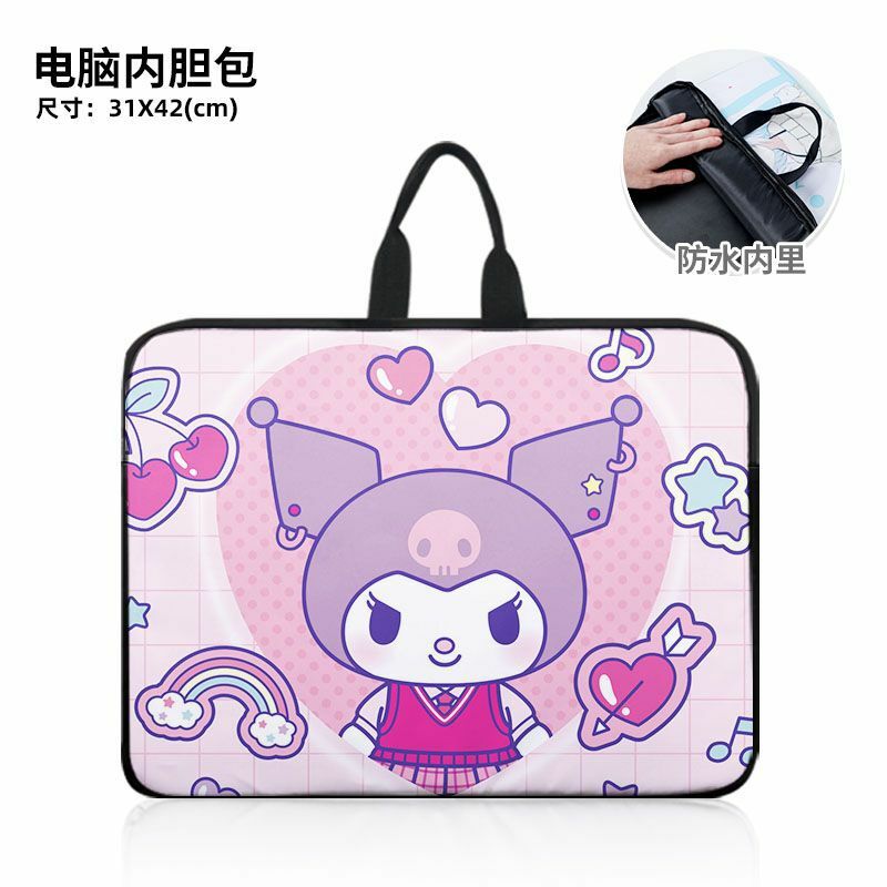 Sanrio neue Clow M Computer Handtasche Cartoon niedlichen schmutz abweisenden großen Kapazität leichte Single-Shoulder-Tasche