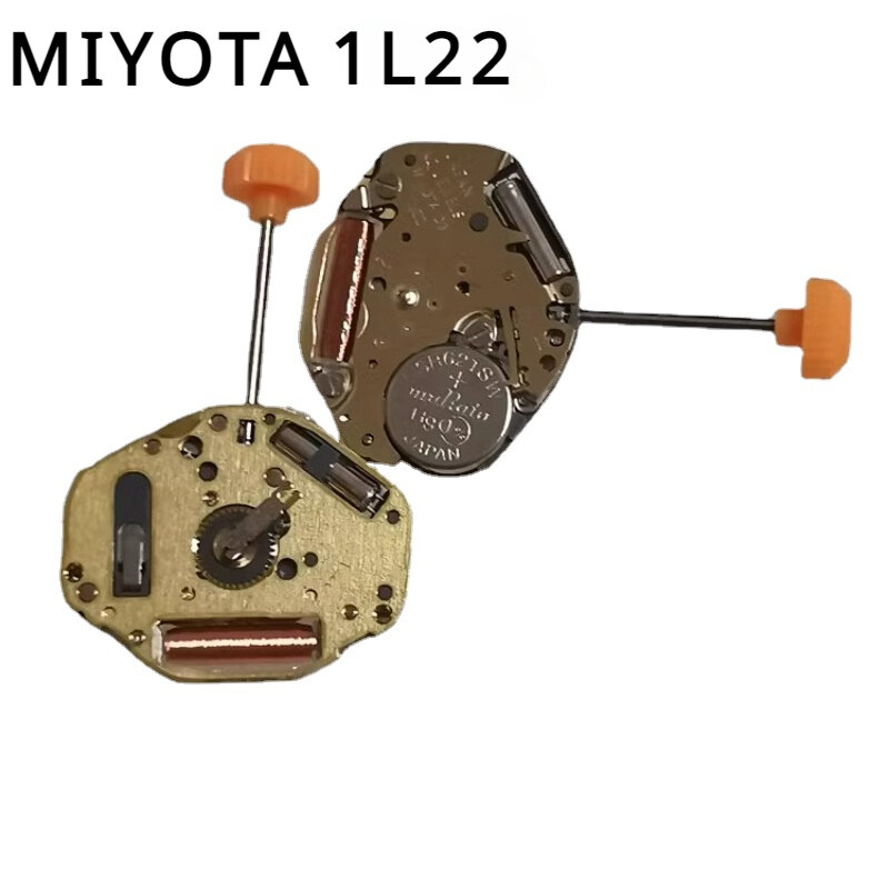 Nuovo e originale giappone Miyota 1 L22 movimento 2 mani calendario movimento al quarzo