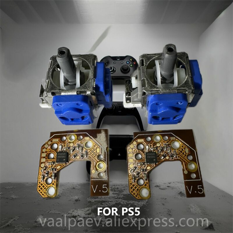 1 ~ 50 Paar Hall-Effekt 3D-Analog-Joystick mit Treiber platine für ps4 ps5 xbox Gamepad perfekte Version permanente Anti-Drift-Reparatur