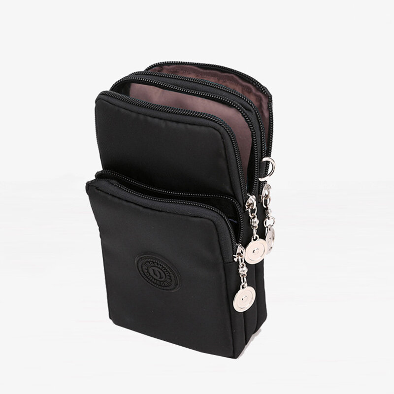 Neue Frauen Handy tasche Nylon Handy tasche Geldbörse Riemen Umhängetasche kleine Umhängetaschen für Frauen Brieftasche Reisetasche