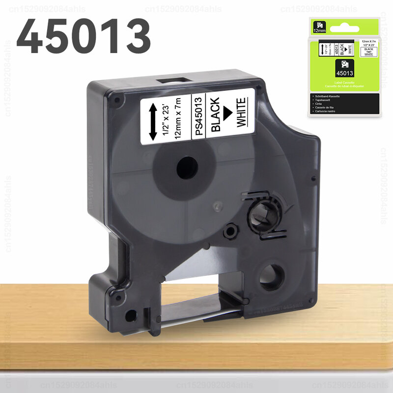 6/9/12mm 45013 Compatible Dymo D1 Tape 45013 40913 43613 45018 45010 45023 Label Tape for DYMO LabelManager 160 280 Label Maker