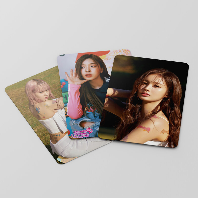 55 teile/satz kpop nmixx neues Album Fotokarten ein Mittsommer nmixx Traum Lomo Karten neues Album Postkarten Fans Sammlung Geschenk