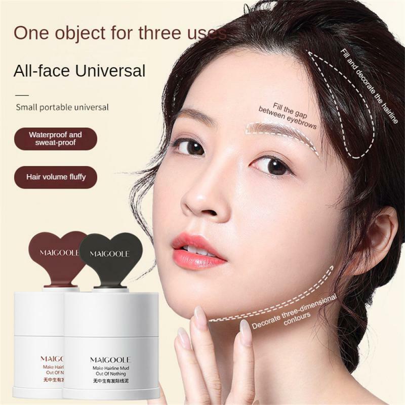 Fill Forehead Not Easy To Remove Makeup Anti-sweat Hairline Powder Shadow Compact And Portable Hairline Mud Hair Dye Chalk
