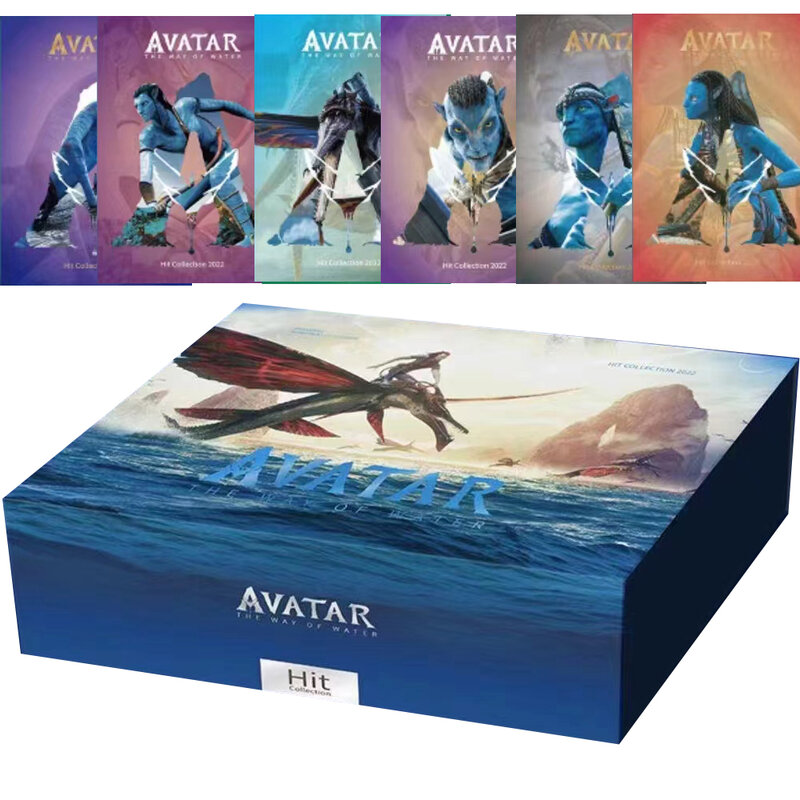 New Avatar 2 The Way of Water Collection Card Anime role Sully Niteli Games Girl Party Swimsuit Booster Box Toys Hobbies Gift