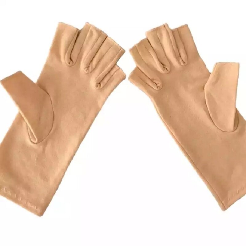 Silicone anti-slip compression magnetotherapy gloves outdoor sports wear-resistant gloves pain relief cotton gloves