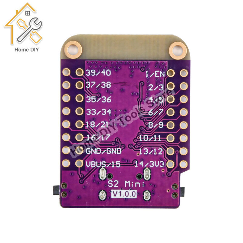 ESP32 S2 Mini WIFI Board Gebaseerd ESP32-S2FN4R2 ESP32-S2 4MB FLASH 2MB PSRAM MicroPython voor Arduino