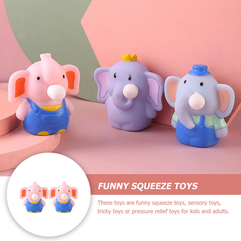 만화 피젯 스퀴즈 장난감, 귀여운 피젯 놀이용 동물 스트레스 해소 장난감