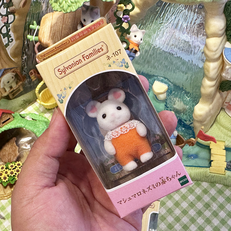 2024 New Sylvanian Families Anime Figure Model Toys Kindergarten Baby Series Decoration Dollscollectible Figurines Festival Gift
