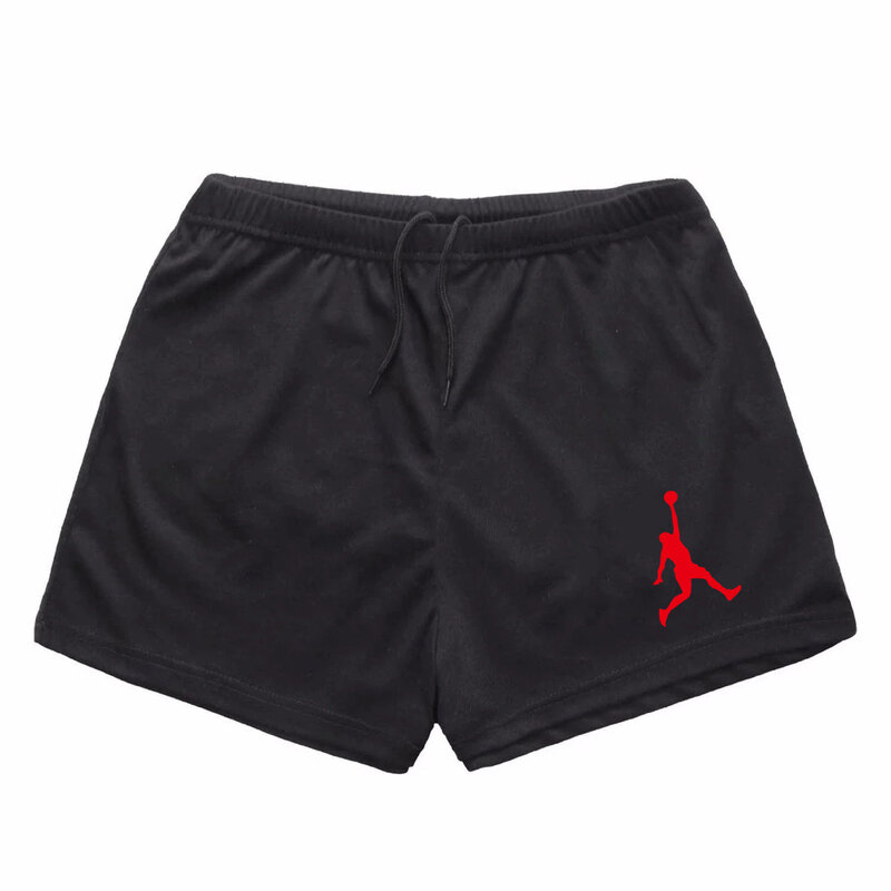 Pantalones cortos deportivos para hombre, Bermudas de algodón, estilo clásico, informal, color negro, ropa de marca para correr, verano, 2022