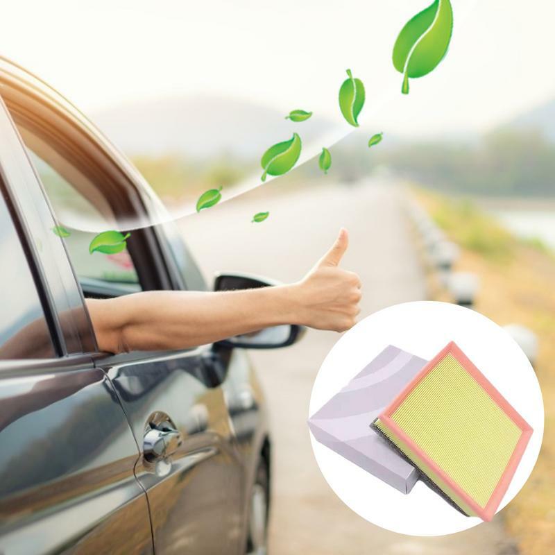 Filter udara mesin mobil, alat penyaringan pengganti udara kabin kendaraan, pembersih debu udara efisiensi tinggi untuk mengemudi