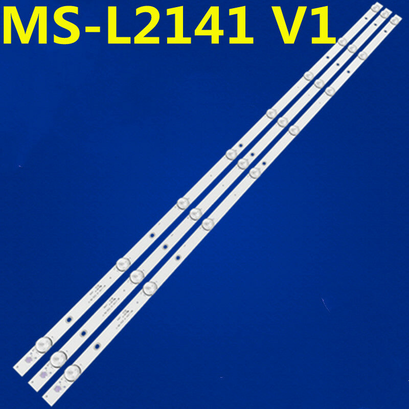 825Mm 3Pcs Led Backlight Strip Voor SH-39B/4365 MC-39B/4510d MS-L2141 V1 G43DFHDS8-BF