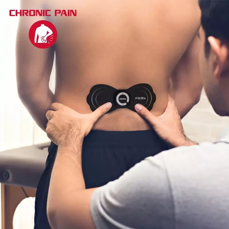 Massaggiatore wireless con elettrodo Fitrx-stimolatore muscolare dell'unità tens ricaricabile con controllo app