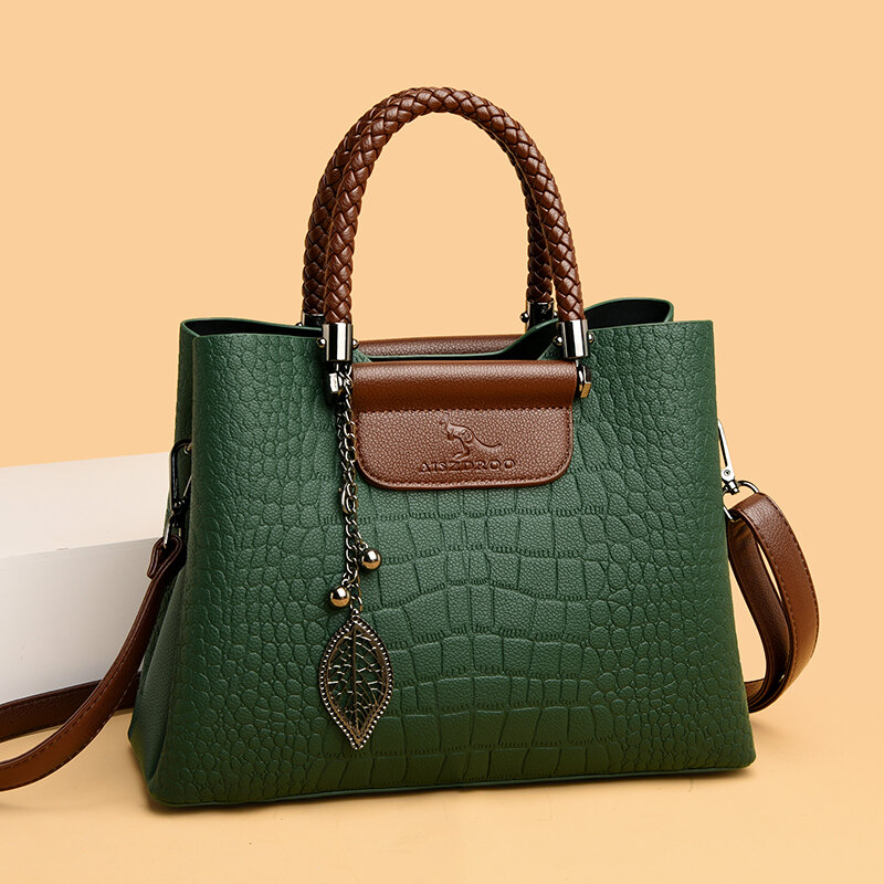 Echte Marke Leders ack Luxus Handtaschen Damen Taschen Designer Schulter Umhängetaschen für Frauen 2024 Geldbörsen und Handtaschen