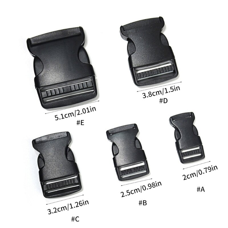634C Convenient Plastic Belt Buckle for Backpack Buckle Replacement Clips