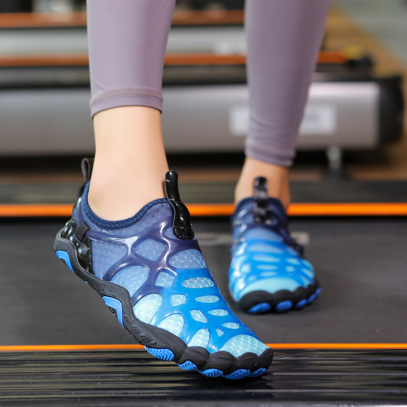 Модные дизайнерские сандалии для мужчин и женщин, быстросохнущие пляжные туфли для воды, нескользящие спортивные кроссовки для плавания и дайвинга, фитнеса, 2023