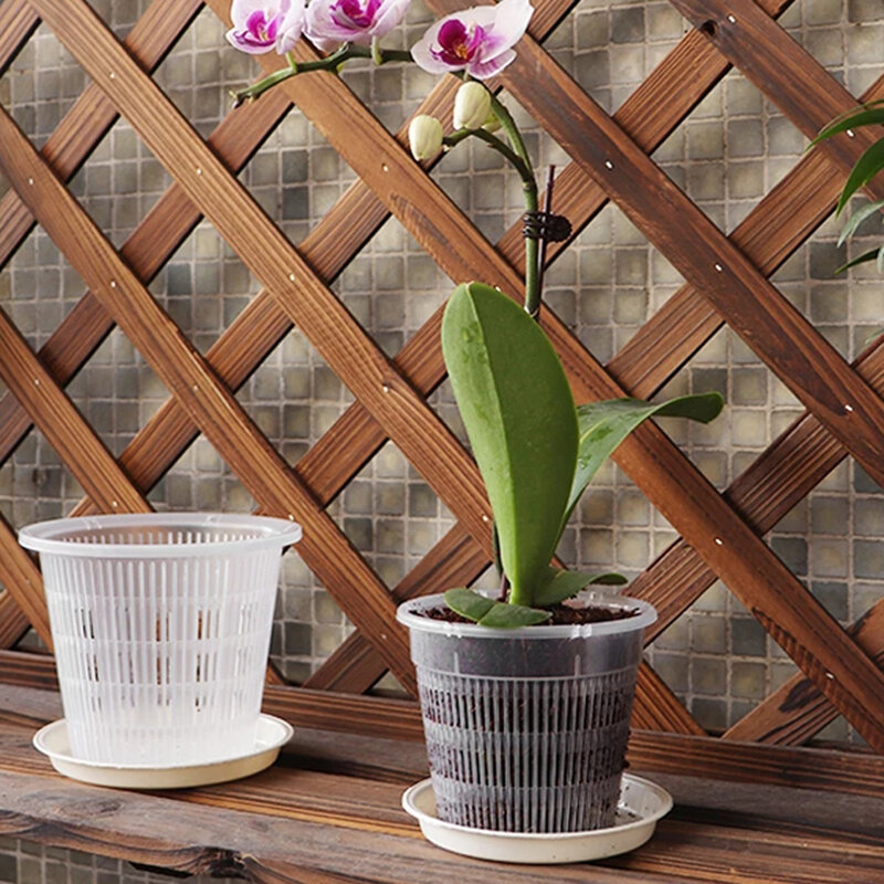 装飾的な幾何学的な植木鉢,プラスチック製の植木鉢,カスタマイズスタンド付き,1個,11cm, 14cm