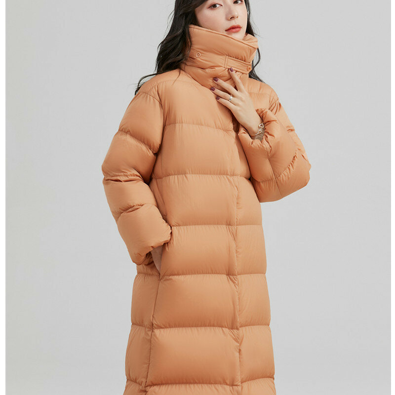 FDBELT – manteaux en duvet de canard blanc, décontracté, solide, à la mode, nouvelle collection hiver 2022, 1-30
