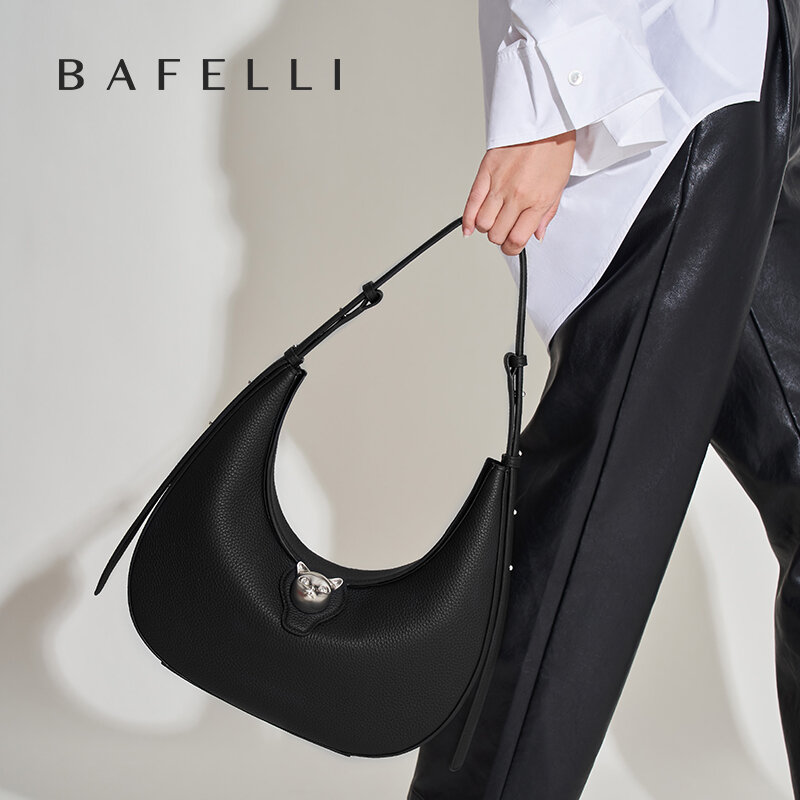 Bafelli-女性のための本革のハンドバッグ,女性のための新しいコレクション,高級ブランド,レトロなスタイルのショルダーバッグ,フラップ付き,2023