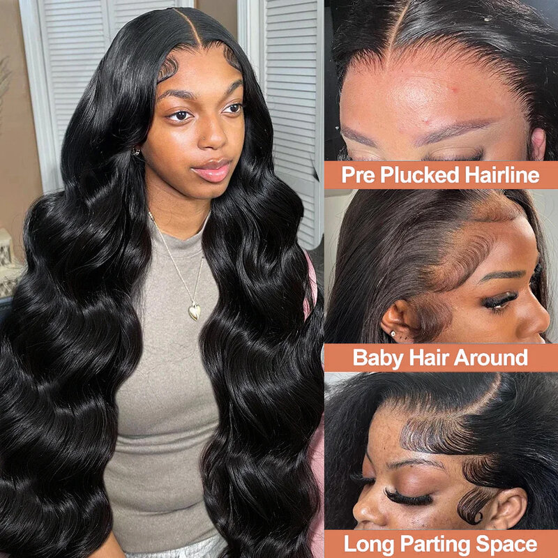 On Fleek Body Wave 13x4 Lace Front Wigs Human Hair Wig 13x6 HD Lace Frontal Wig For Women Brazilian Wigs On Sale 4x4 Closure Wig