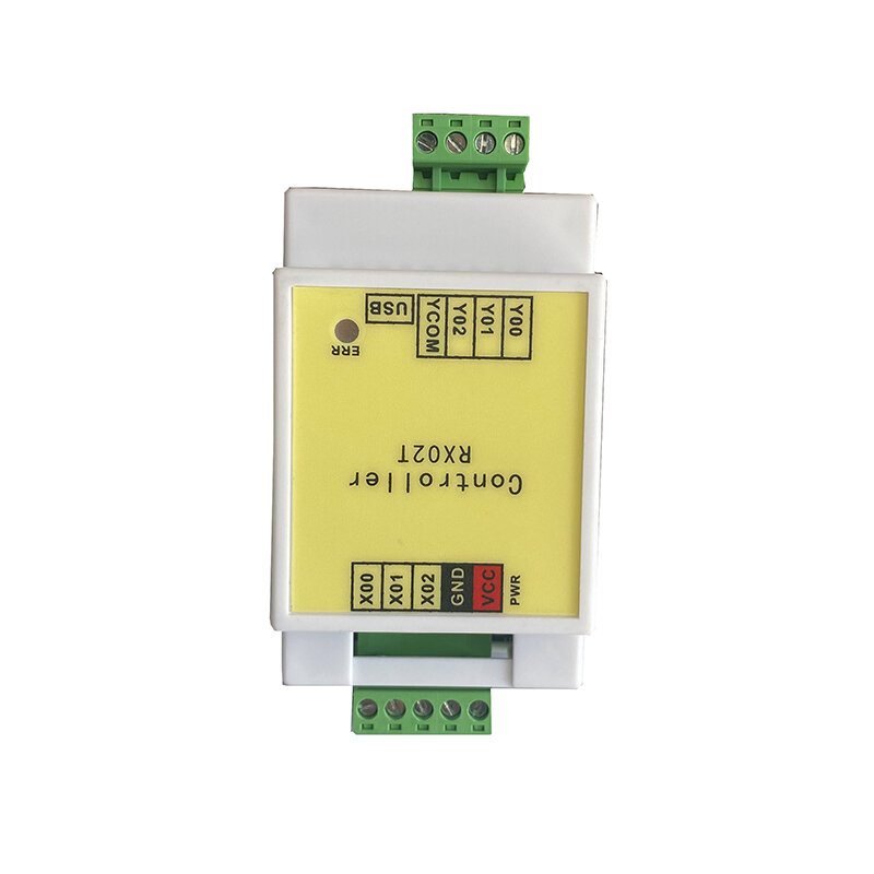 RX02T Simple PLC Programmable Controller Mobile Phone Tablet Sequential Control Electromagnetic Valve Time Relay 12-24V