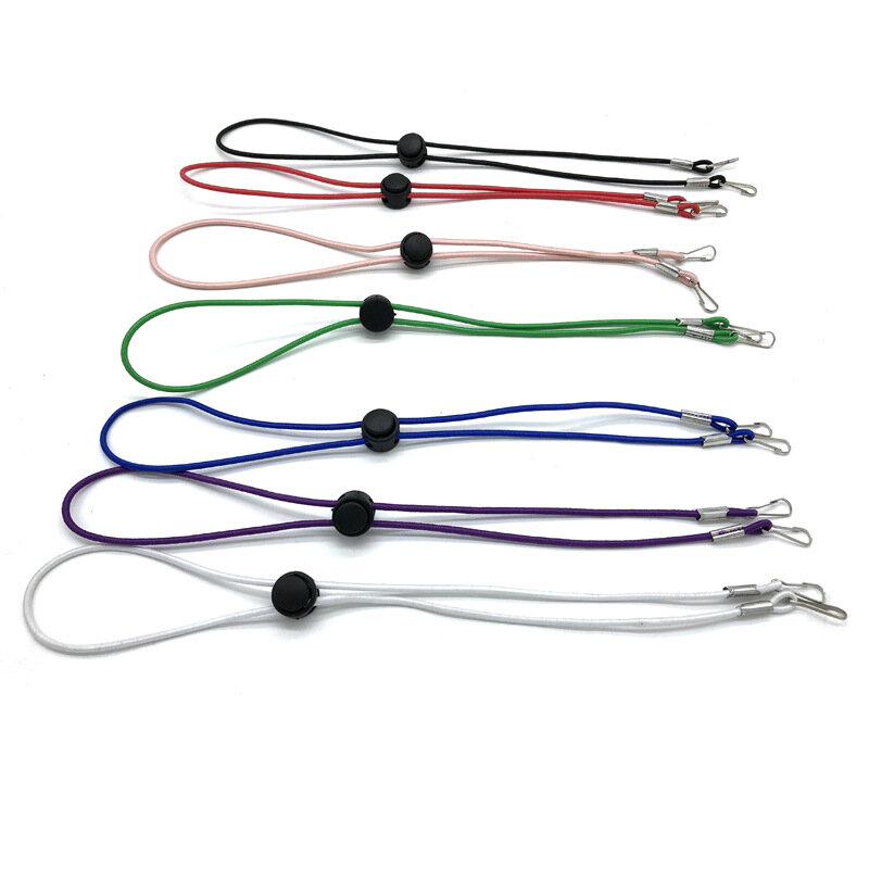 2~8PCS Adjustable Mask Lanyard Face Mask Extender Ear Savers Mask Strap Holder Hanging Rope With Two Hooks Necklace Glasses