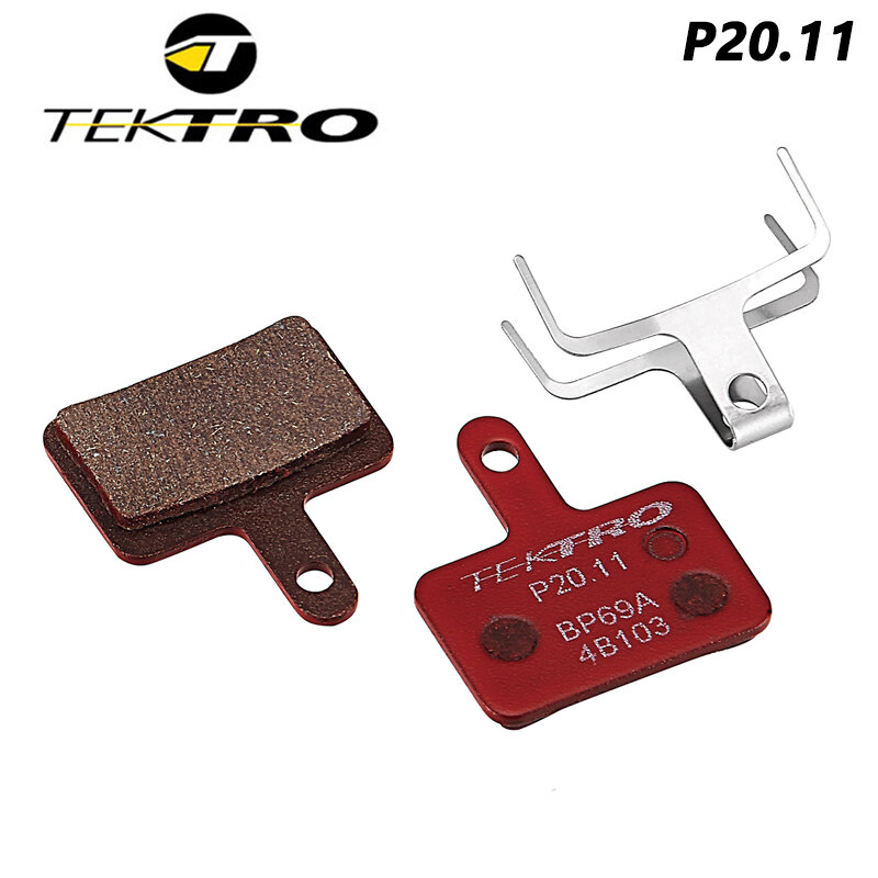 Дисковые Тормозные колодки TEKTRO P20.11, высокопроизводительный металлический керамический композитный материал, велосипедные колодки, металл, керамика