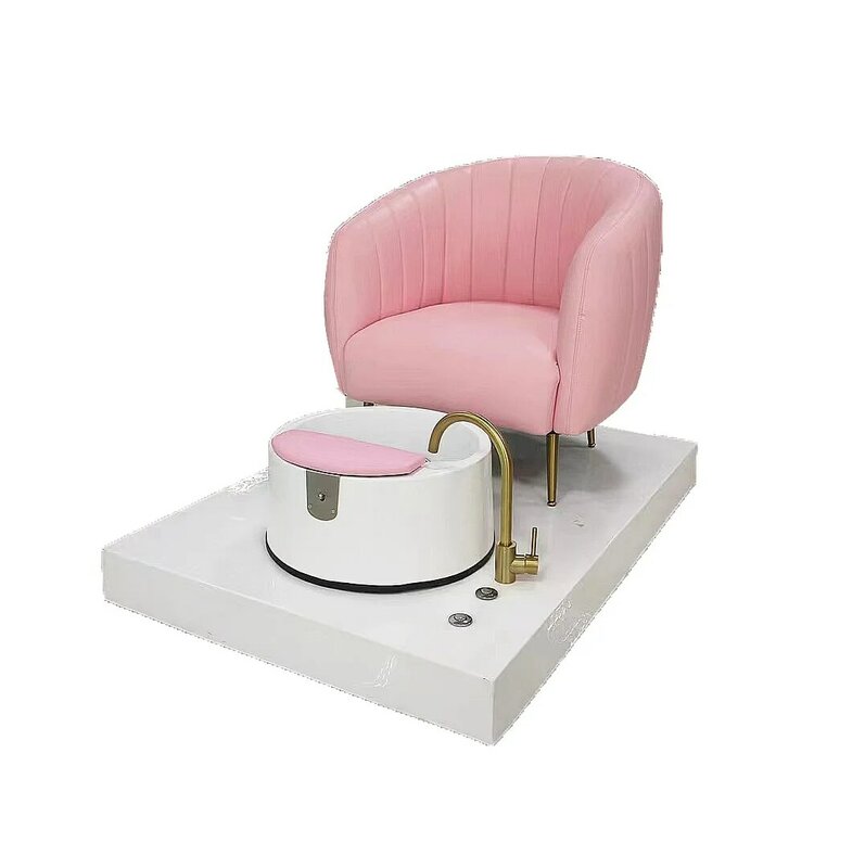 Cadeira moderna luxuosa para manicure e pedicure, mobília do salão