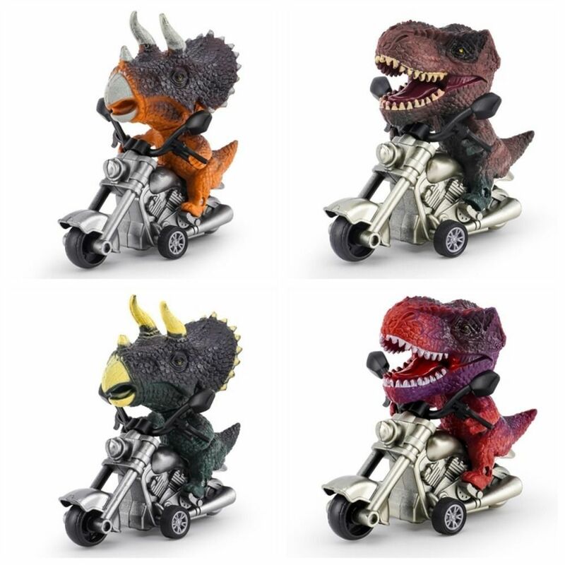 乗馬バイクシミュレーション恐竜のおもちゃ、動物のアクションフィギュア、モーターおもちゃ、プルバックカー