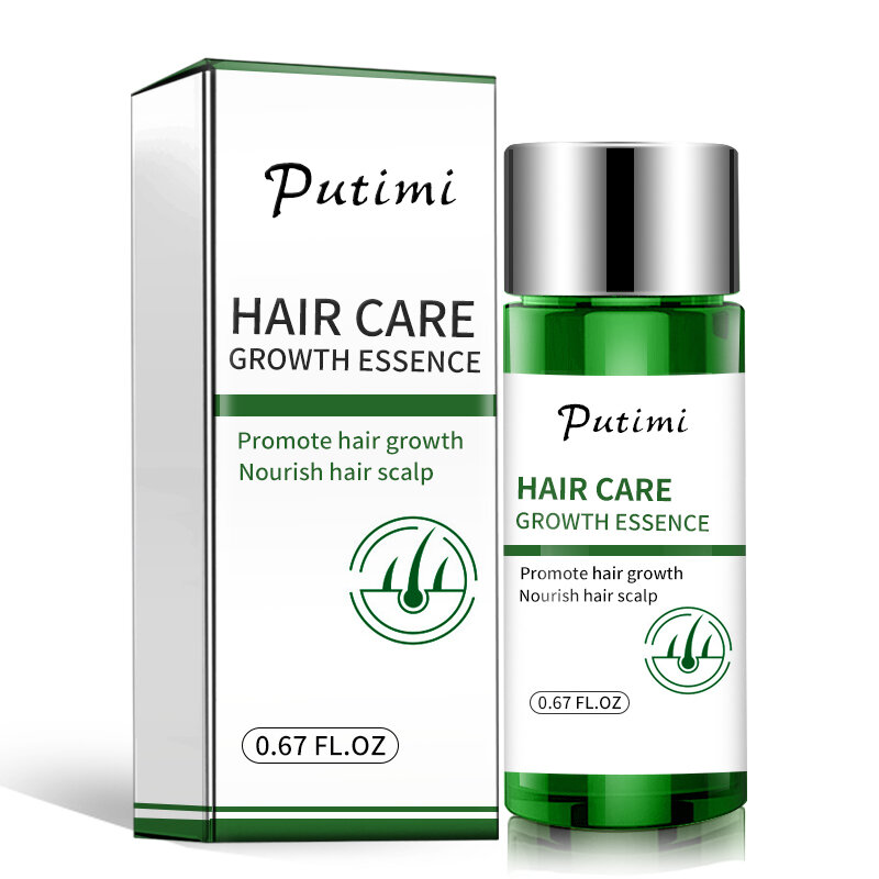 Serum penumbuh rambut cepat, produk pencegah rambut rontok, perbaikan rambut alami, perawatan rambut Pria Wanita 30ml TSLM1