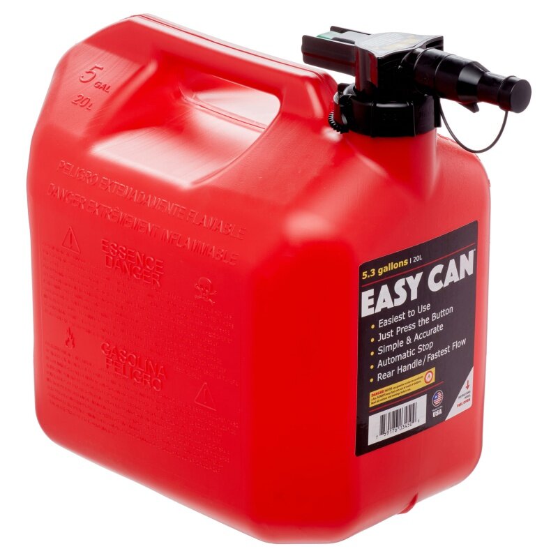 Canette de gaz Easy Can, 5 gallons, sans déversement