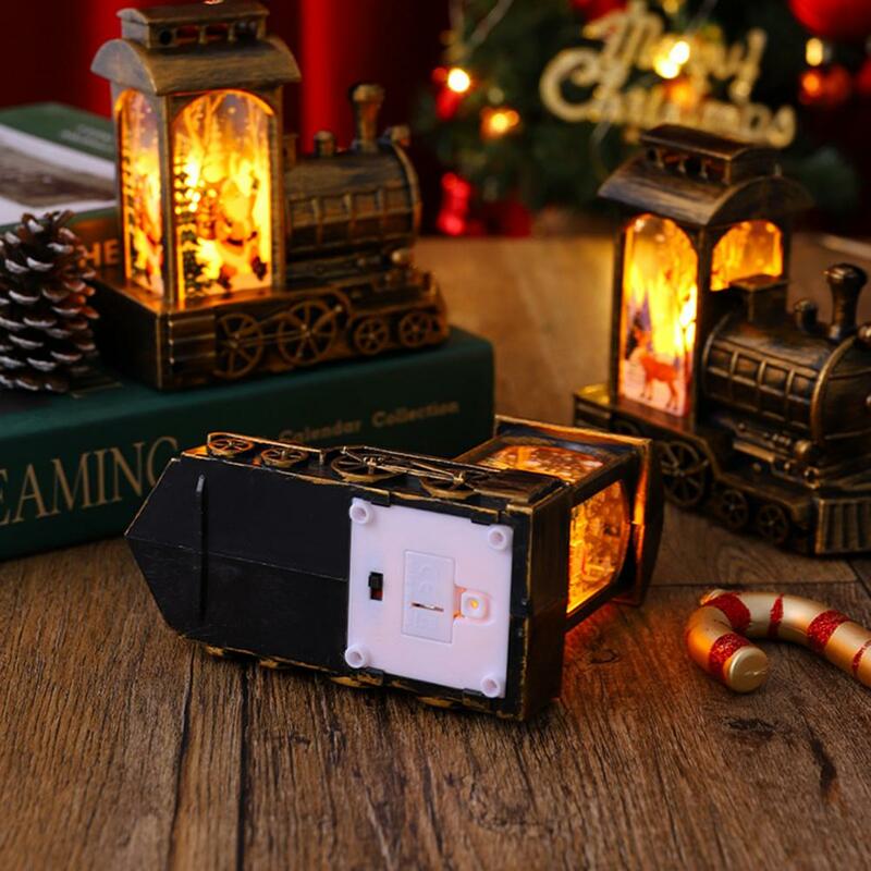 Accu-Aangedreven Kerstverlichting Feestelijke Vakantie Licht Vintage Nacht Licht Feestelijke Batterij-Aangedreven Vakantie Voor Kerstmis