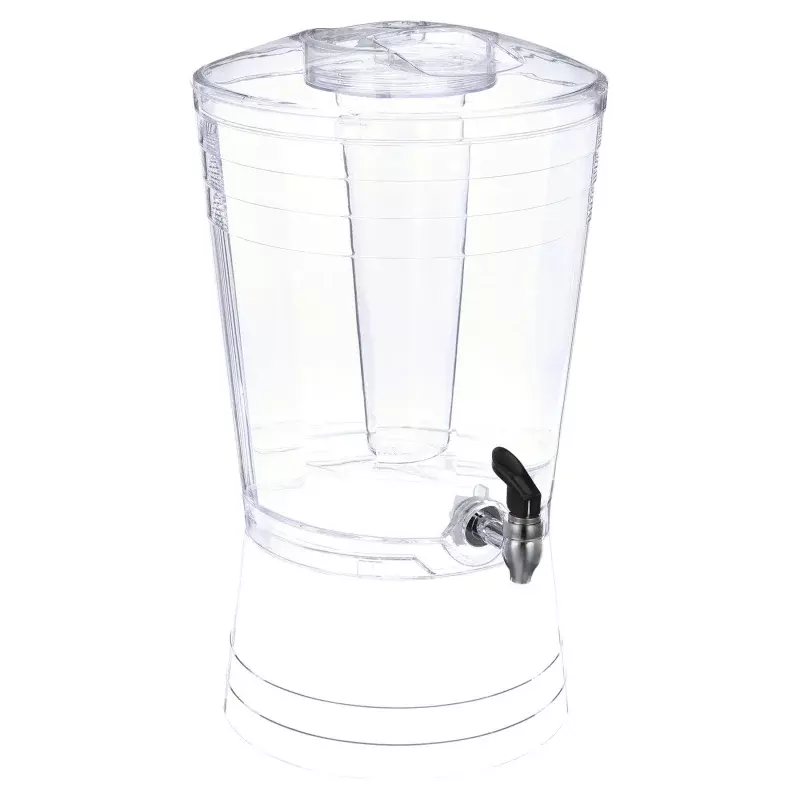 Creativeware-Distributeur de boissons en acrylique transparent mosaïque, 3 gallons