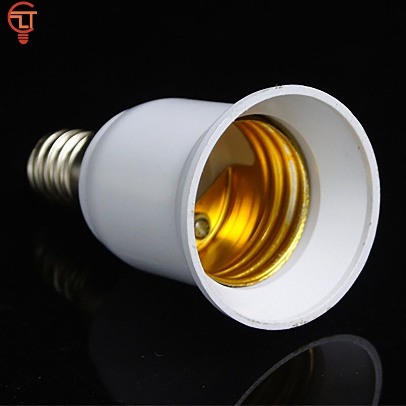 E14 To E27 Adapter Conversion Socket Fireproof Plastic Converter High Quality Material Socket Bulb Adapter Lamp Holder