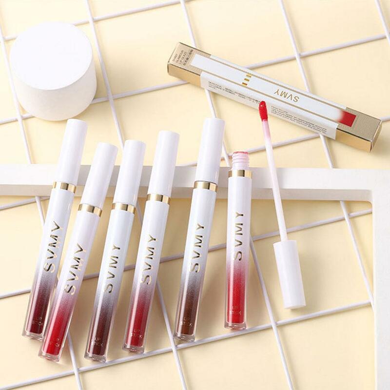 Matte Liquid Lipstick Waterproof Lip And Cheek Tint Long-lasting Moisturizing Cruelty Use Makeup Pigment Lightweight High D X0B5