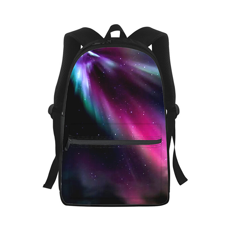 Northern Lights Sky Men Women Backpack 3D Print Fashion Student School Bag Laptop Backpack Kids Travel Shoulder Bag
