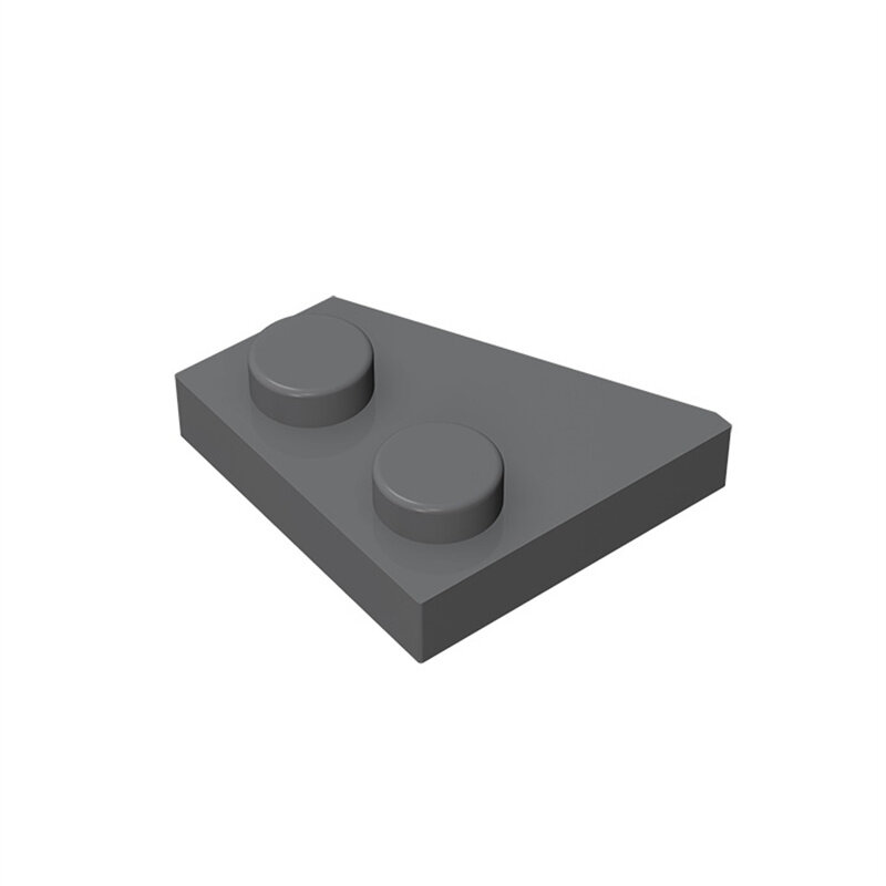 Bloques de construcción modulares GBC a granel, juego de bloques de construcción de cuña 24307, placa 2x2 derecha, juguete para juego MOC de alta tecnología, 1 pieza