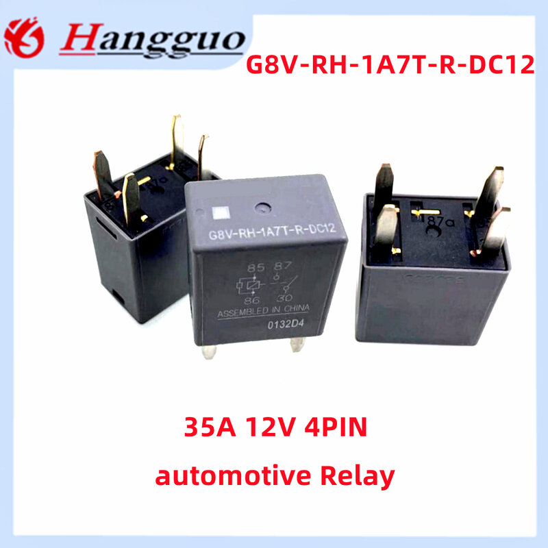 정품 릴레이, G8V-RH-1C7T-R-DC12 G8V-RH-1A7T-R-DC12 12V 35A 12VDC, 5 핀 4PIN 변환, 1-10PCs/로트